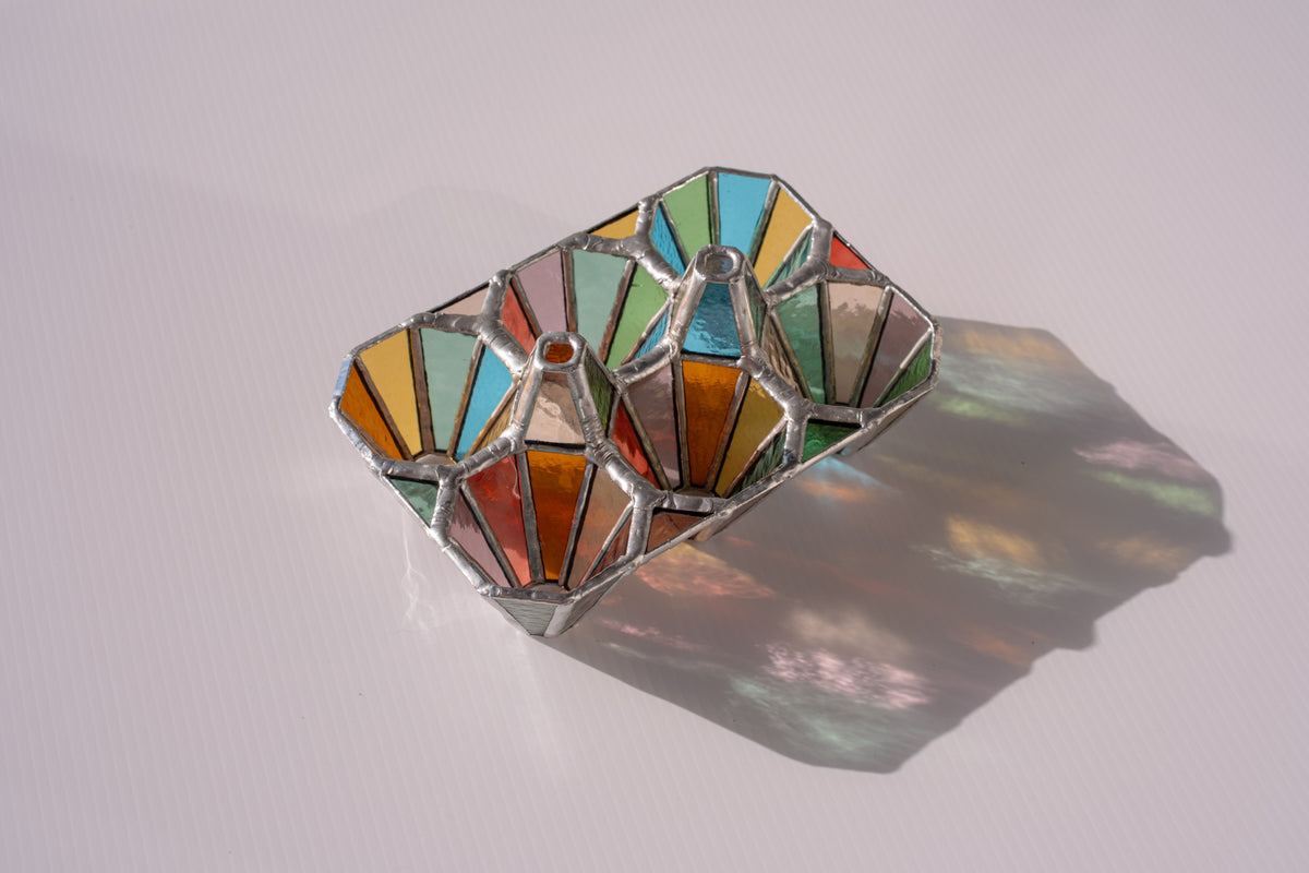 Stained Glass Egg Carton (Six Wells)